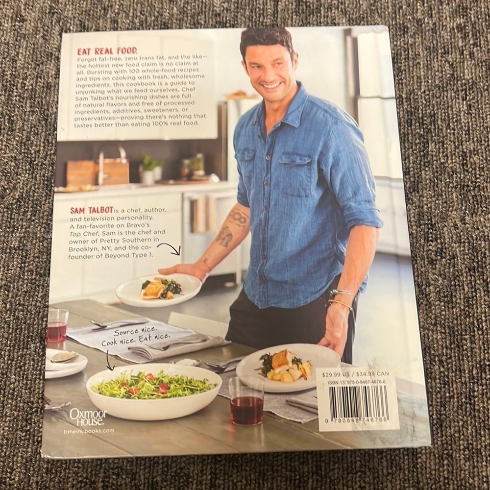 Sam Talbot 100% Real Cook Book - Picture 2 of 2